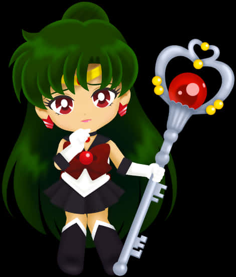 Sailor Pluto Anime Character