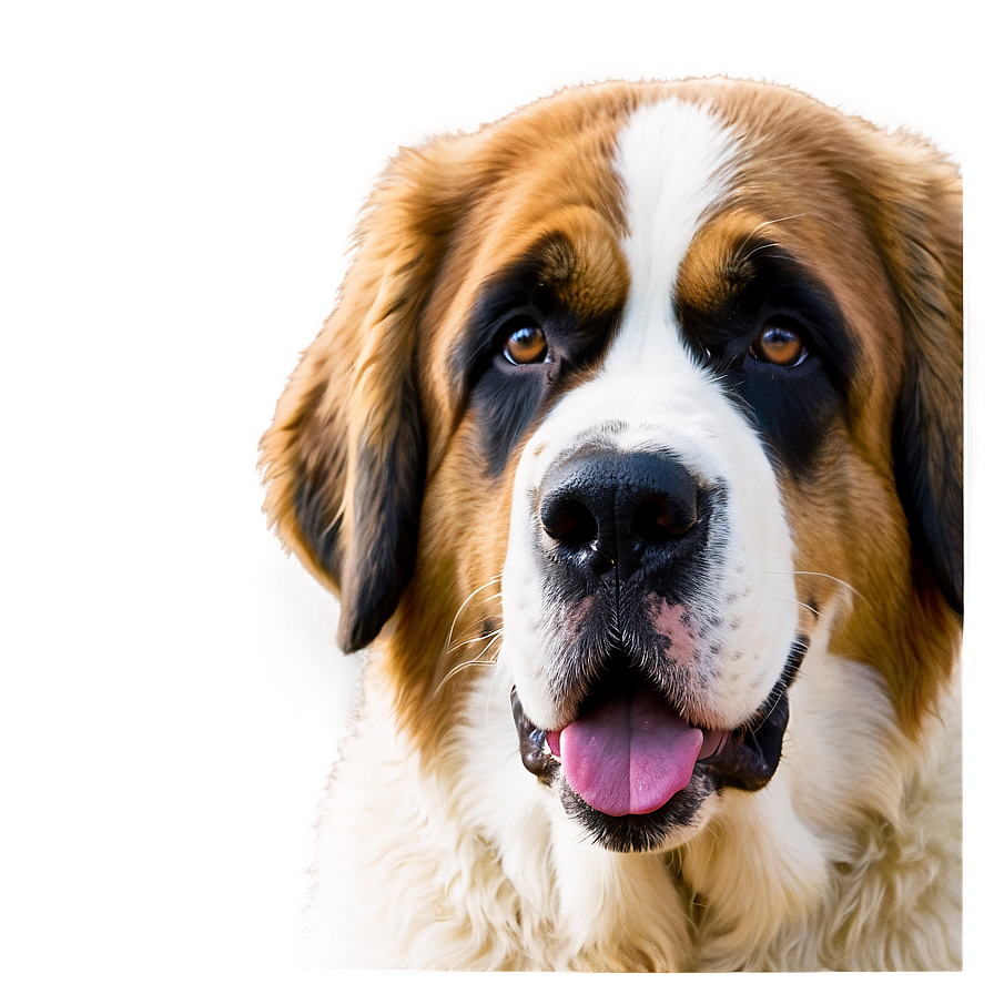 Saint Bernard Ears Flapping Png 87