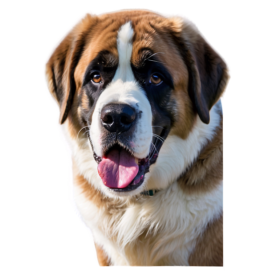 Saint Bernard Winter Wonderland Png Nck