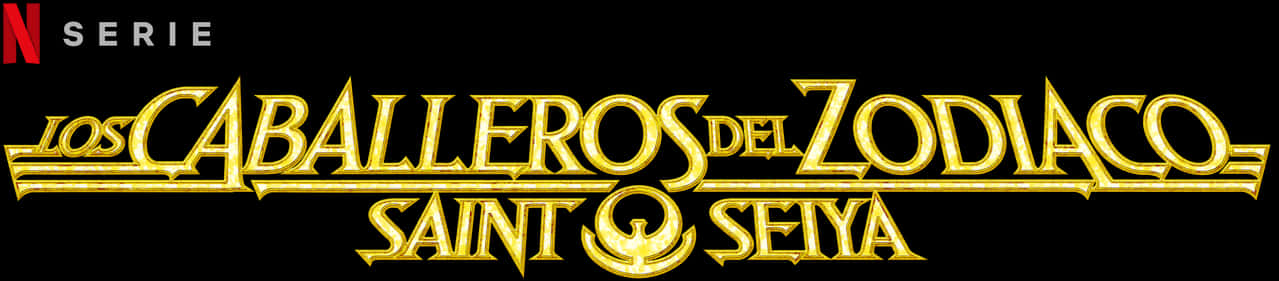 Saint Seiya Series Logo Netflix