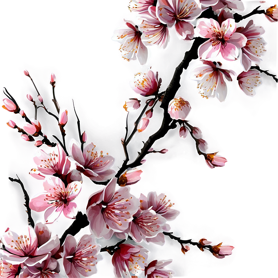 Sakura Blossom Background Png Ery13