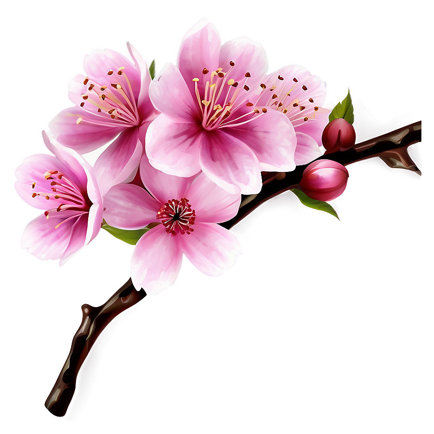 Sakura Flower Clipart Png Plw72