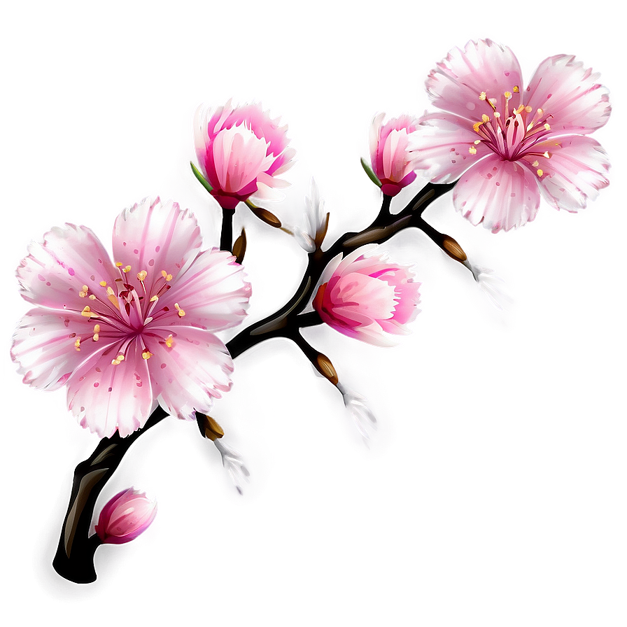 Sakura Flower Frame Png Gtn