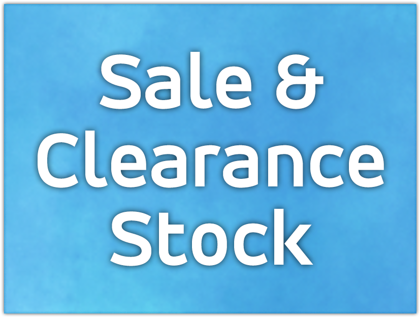 Sale Clearance Stock Sign