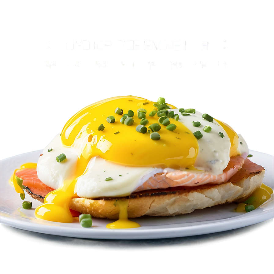 Salmon Eggs Benedict Png 05242024