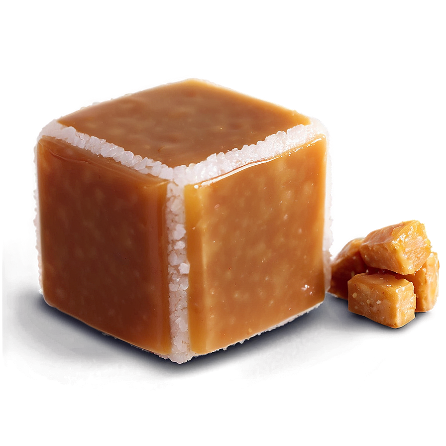 Salted Caramel Cube Png Ioj38