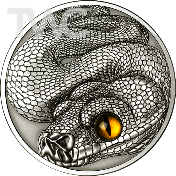 Samoa Serpent Silver Coin Design