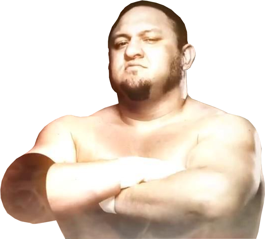 Samoan_ Wrestler_ Pose