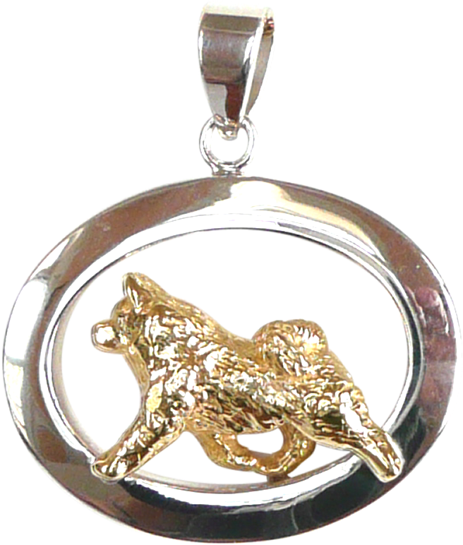 Samoyed Dog Pendant Jewelry