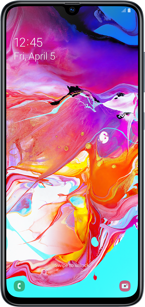 Samsung Galaxy Colorful Lock Screen