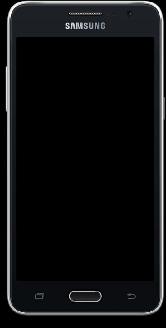 Samsung Smartphone Front View