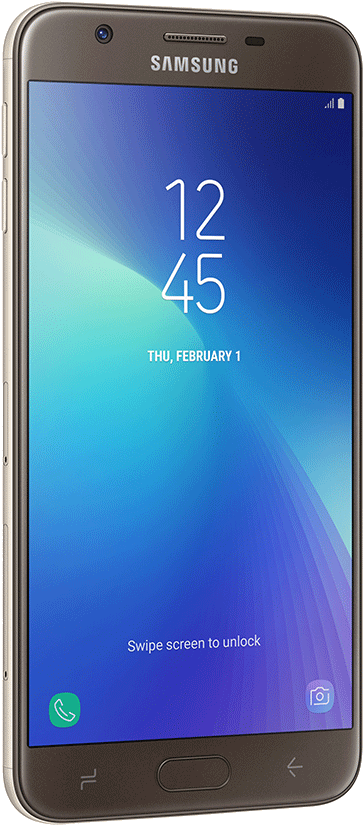 Samsung Smartphone Lock Screen Display