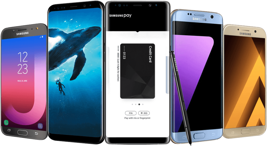 Samsung Smartphone Models Showcase