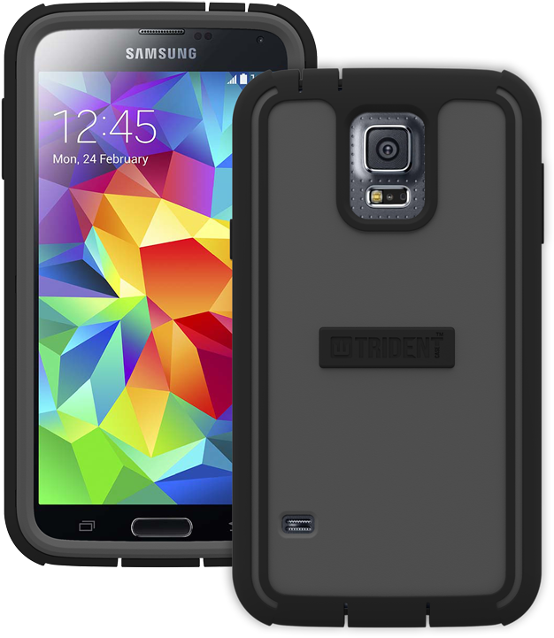 Samsung Smartphonewith Trident Case