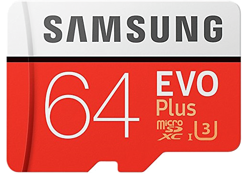 Samsung64 G B E V O Plus Micro S D Card