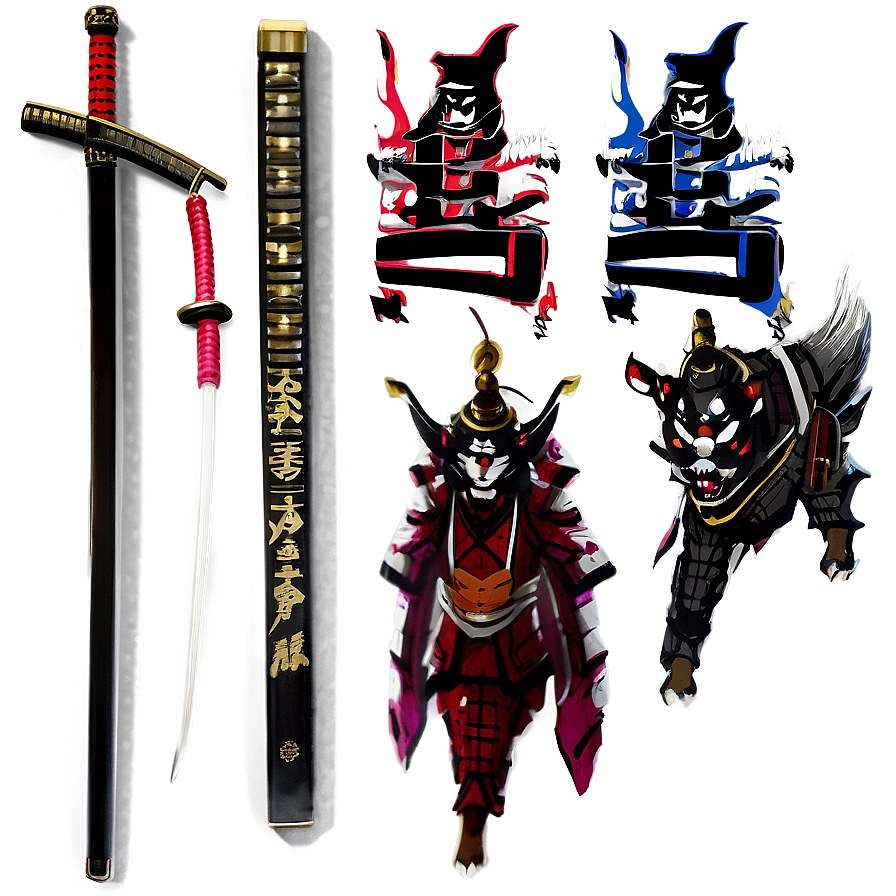 Samurai Characters Png Awu