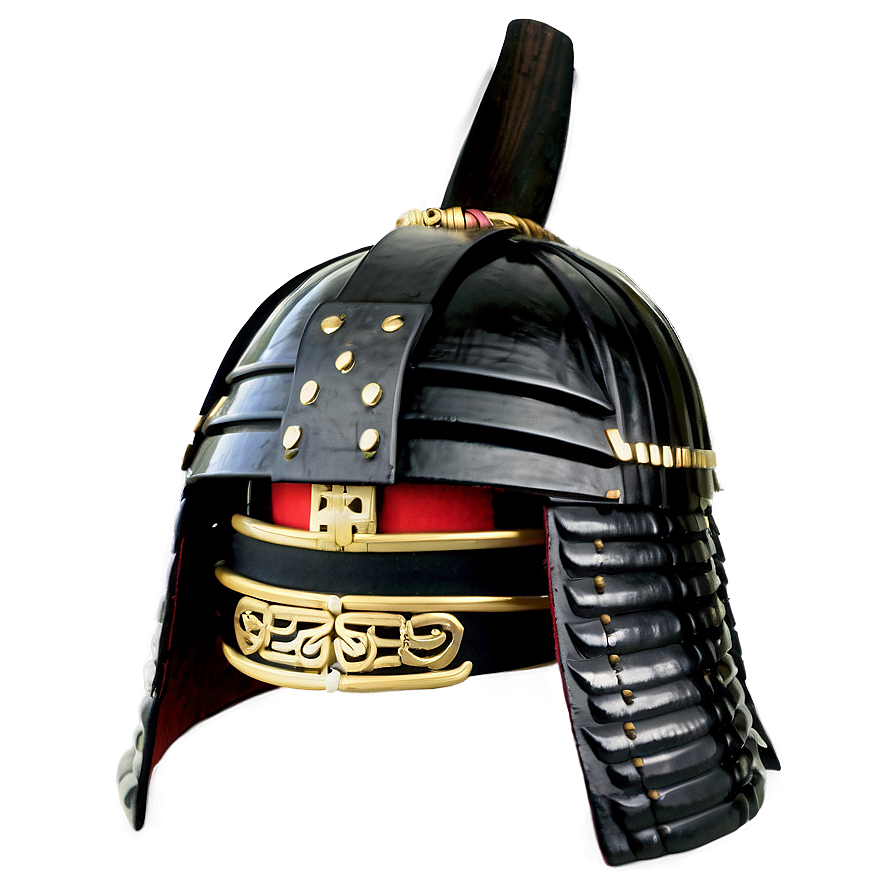 Samurai Helmet For Ceremony Png Ovb15