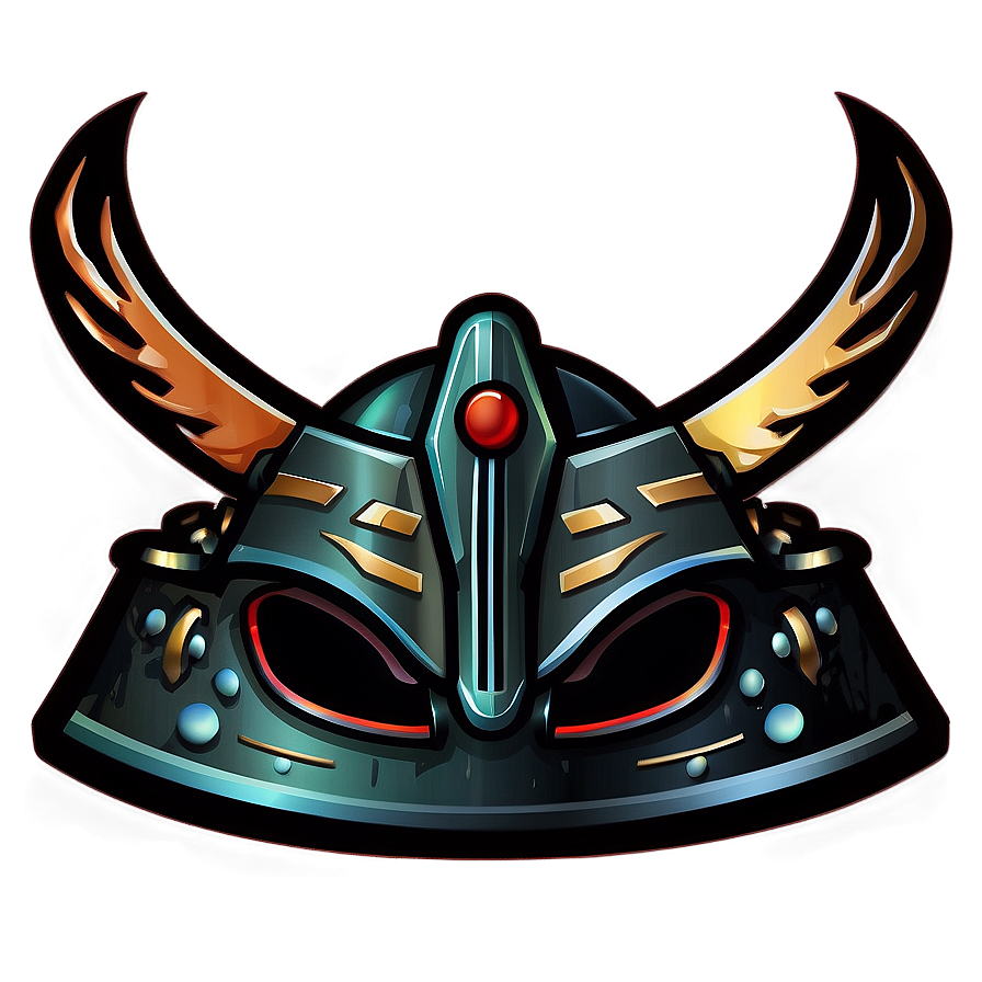 Samurai Helmet Logo Png Tth