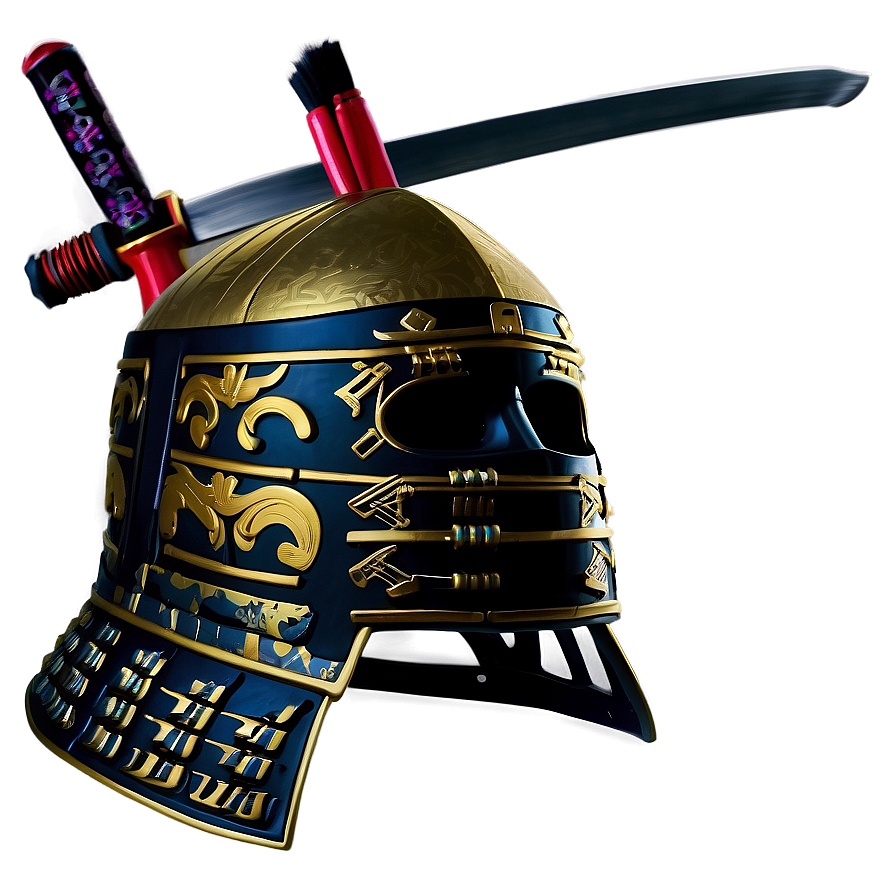 Samurai Helmet Png 06132024