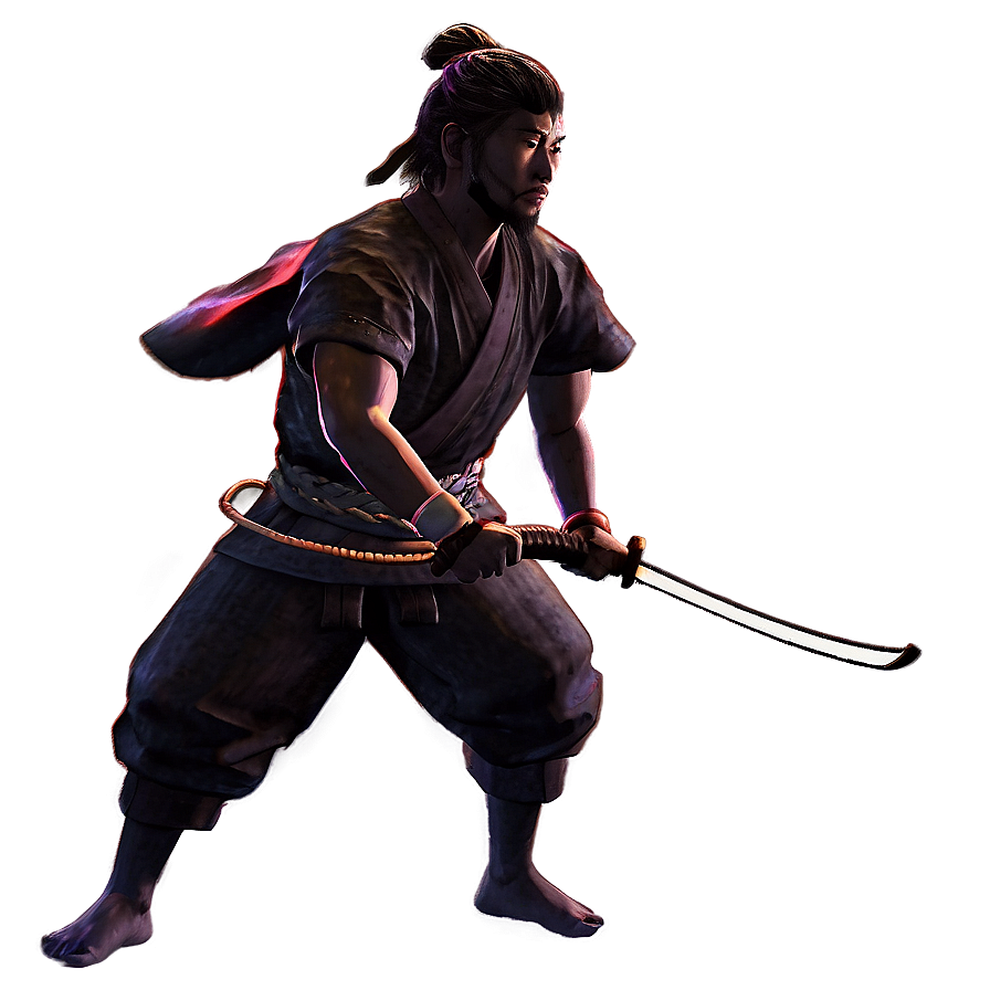 Samurai In Fire Png Tcy63