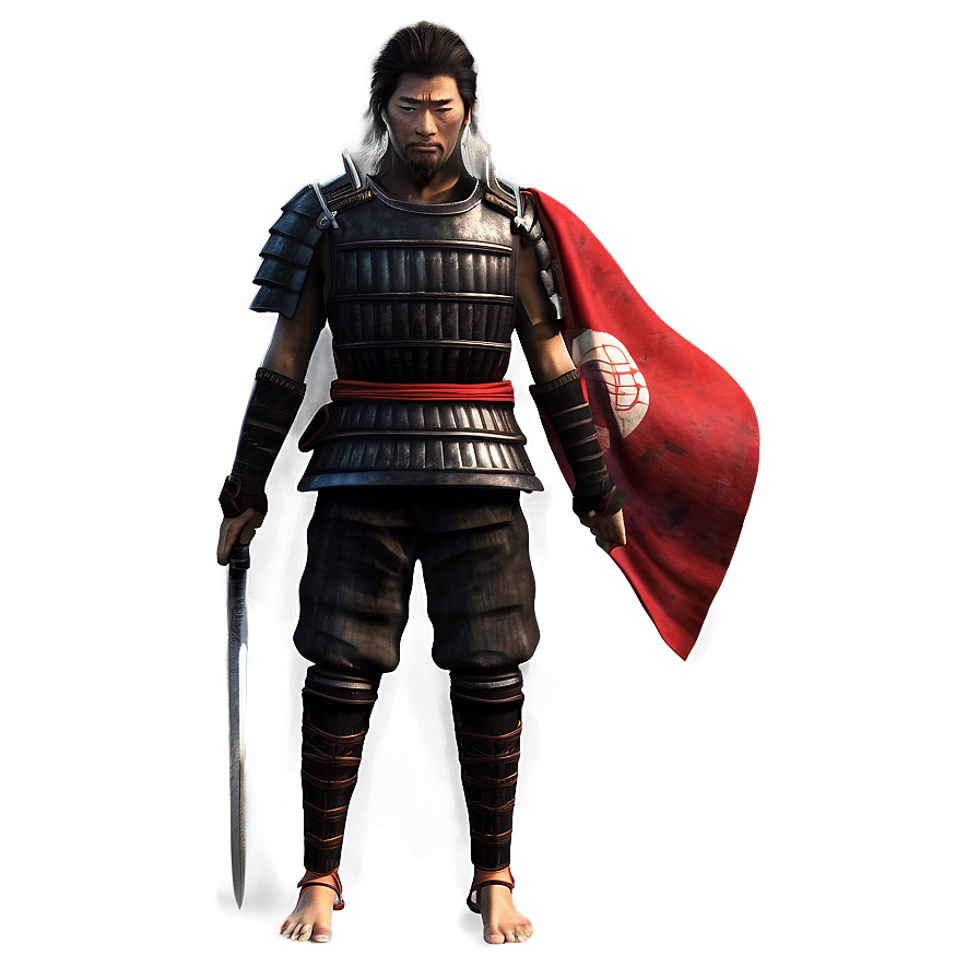 Samurai With Flag Png 88