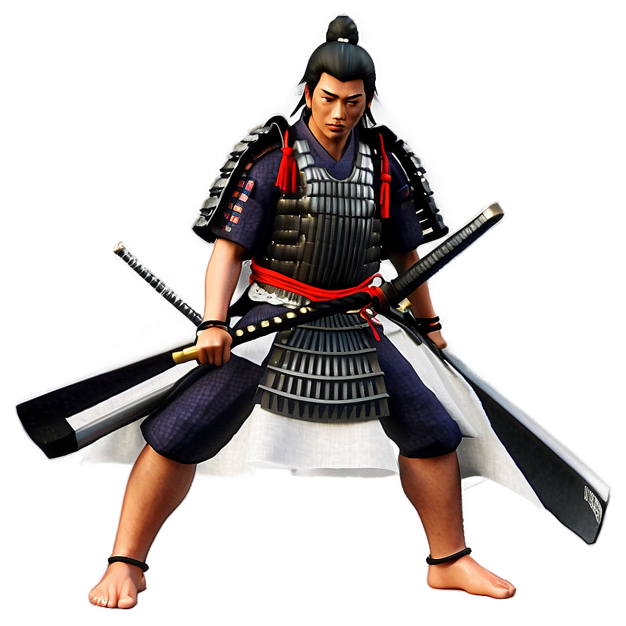 Samurai With Naginata Png Cka99