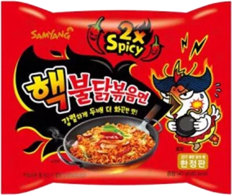 Samyang2 X Spicy Ramen Package