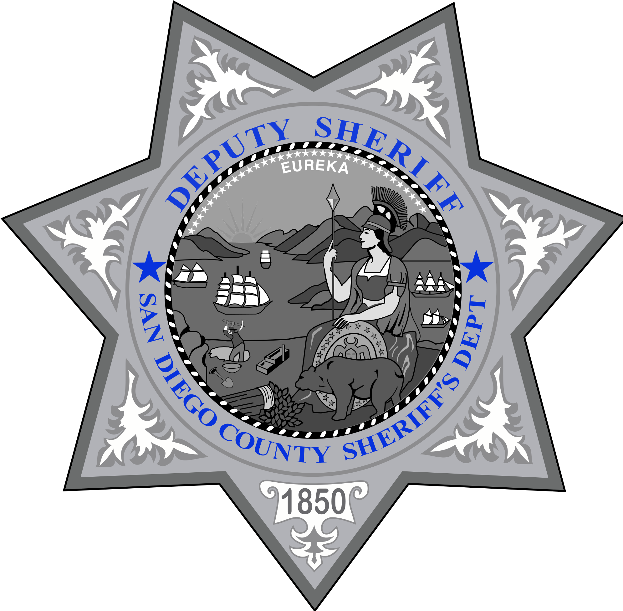 San Diego County Sheriff Badge