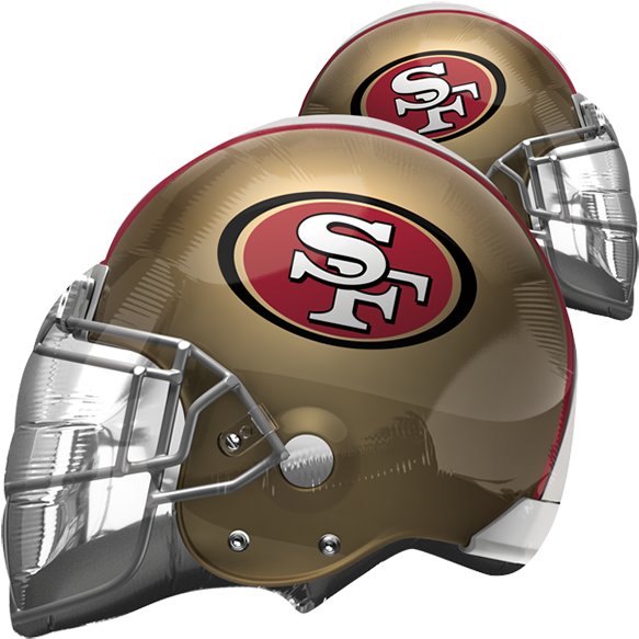 San Francisco49ers Football Helmets