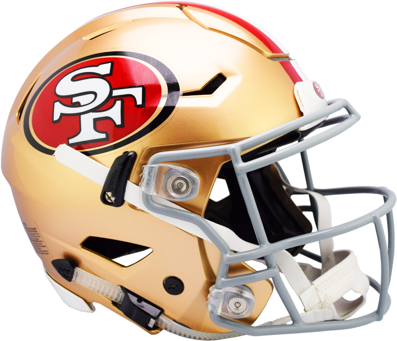 San Francisco49ers Golden Helmet