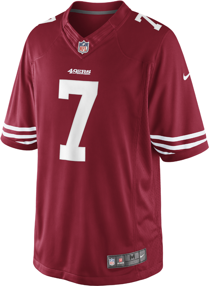 San Francisco49ers Number7 Jersey