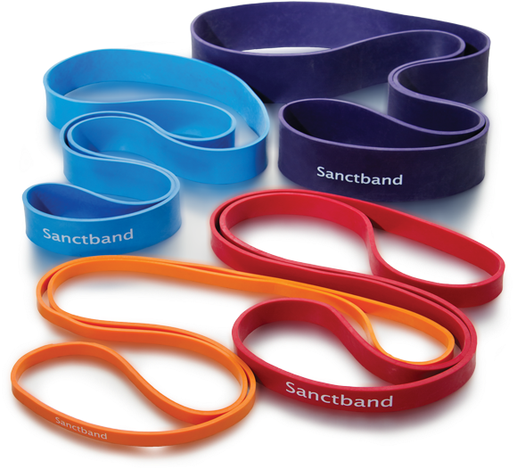 Sanctband Resistance Bands Assorted Colors