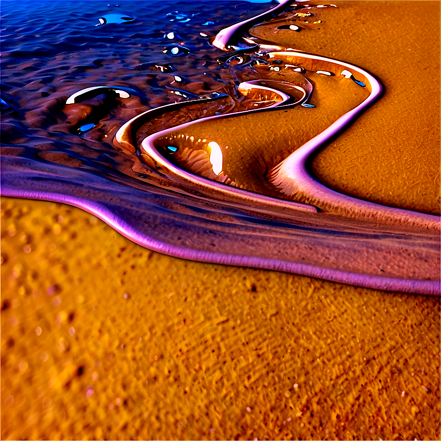 Sand And Water Interface Png 42