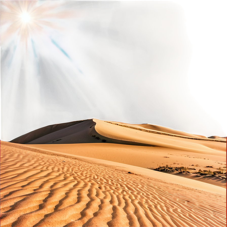 Sand Dunes And Sun Rays Png 06292024