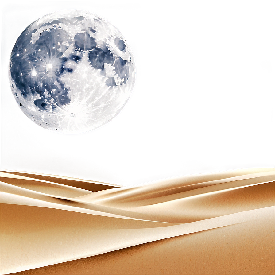 Sand Dunes In Moonlight Png 06292024