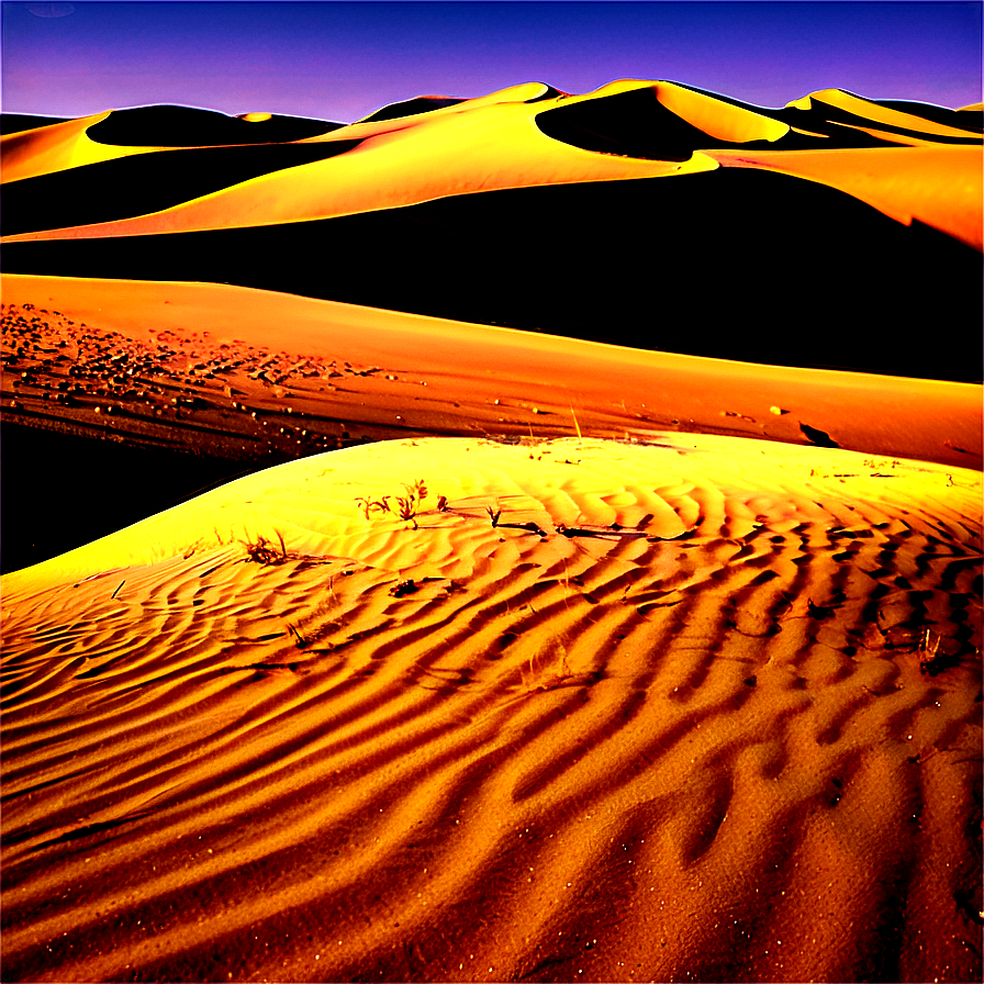 Sand Dunes With Traditional Tent Png 25