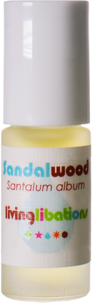 Sandalwood Essential Oil Bottle