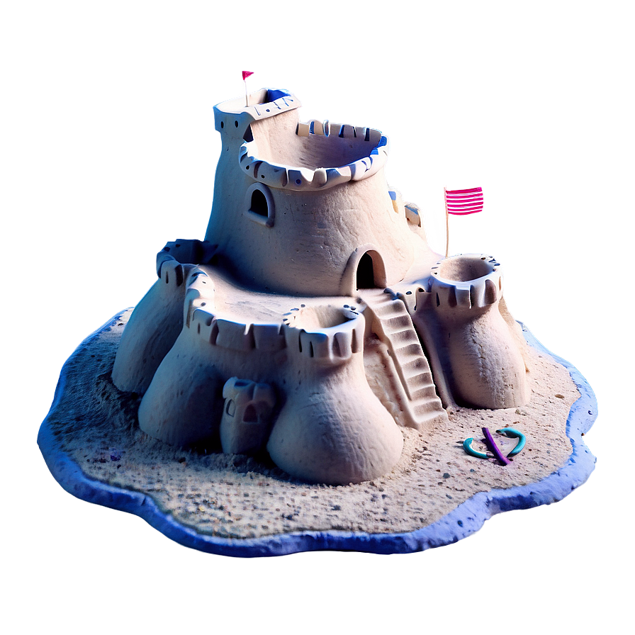 Sandcastle By The Sea Png 52