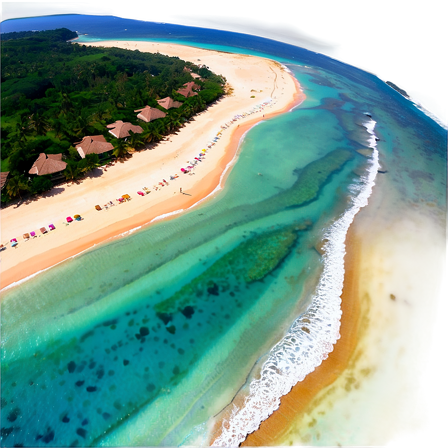 Sandy Beach Aerial View Png 18