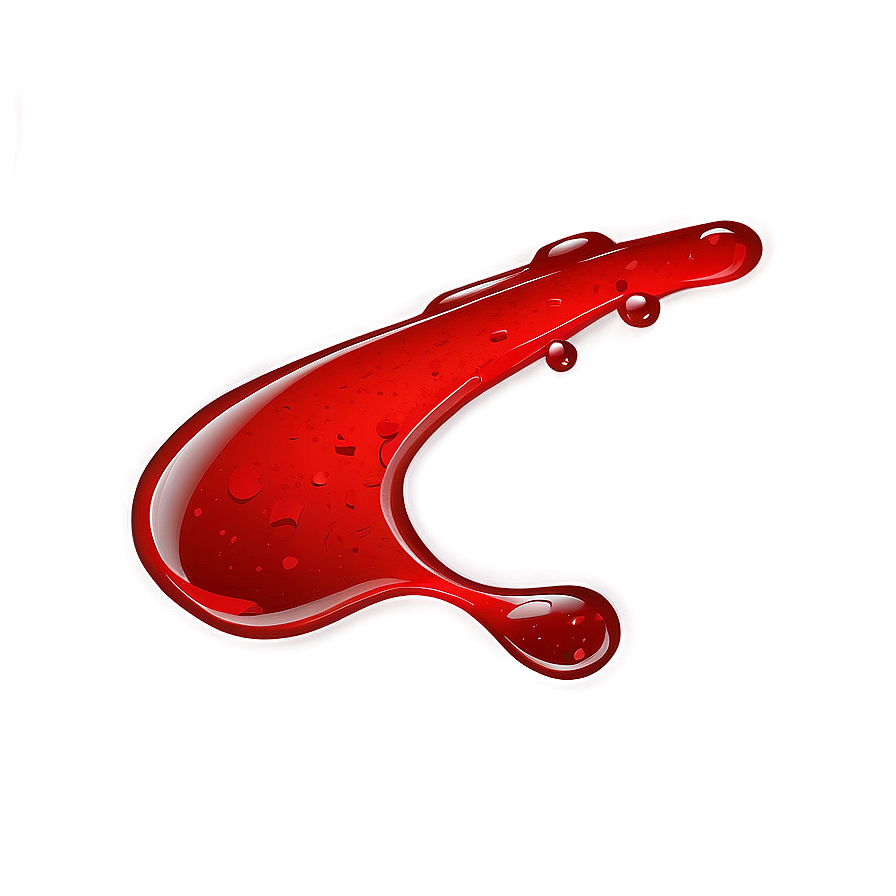 Sanguine Splatter: Blood Drop Vector Png Quo