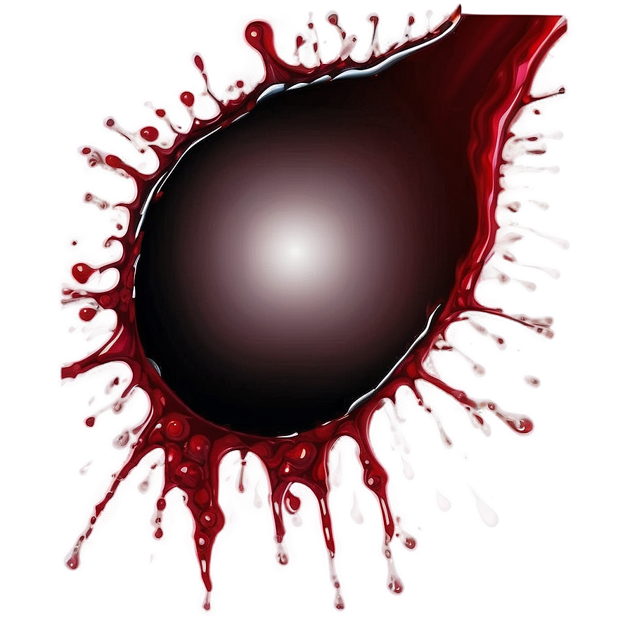 Sanguine Stains: Blood Spot Vector Png Ihf