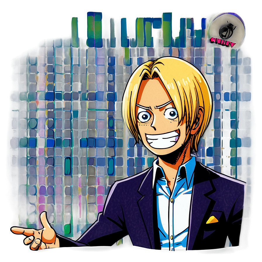 Sanji's Hilarious Expressions Png 44