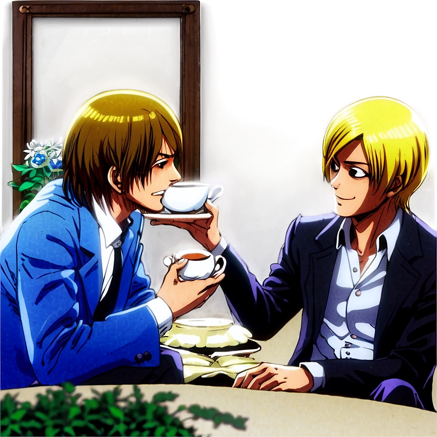 Sanji's Tea Party Infiltration Png 05212024