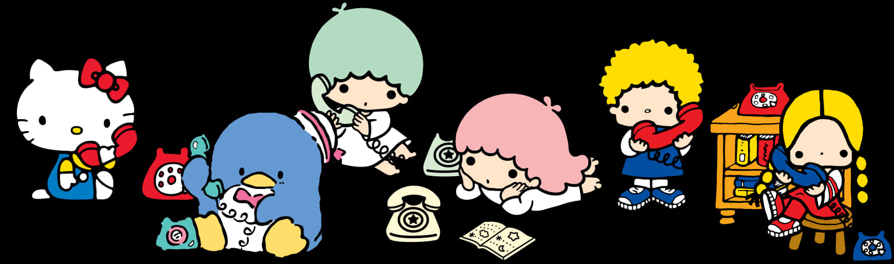 Sanrio Characters Phone Call