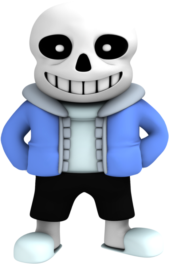 Sans Undertale Character3 D Model