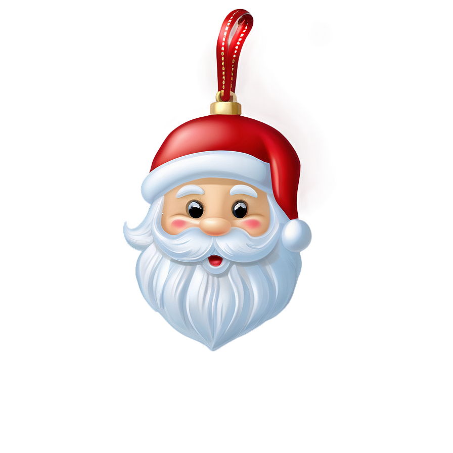 Santa Claus Decoration Png 06122024