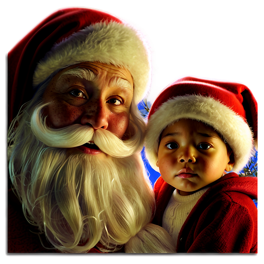 Santa Claus Family Gathering Png 38