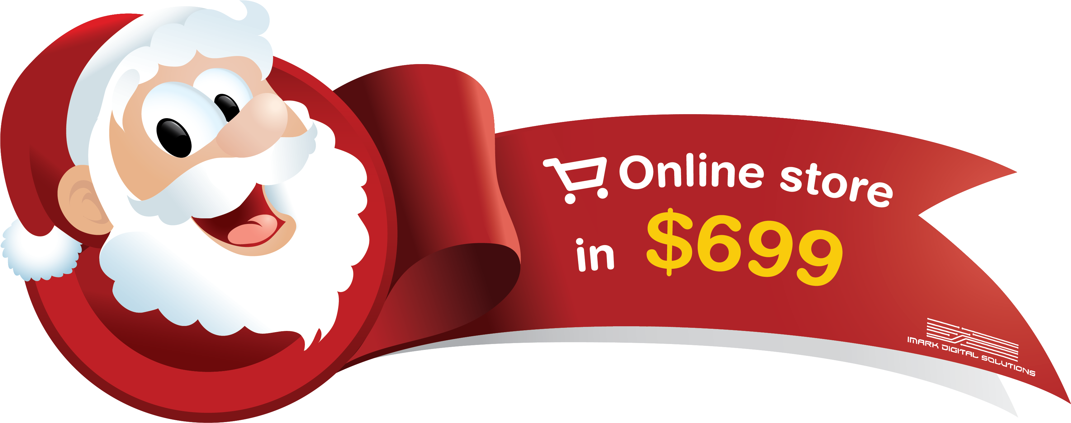 Santa Claus Online Store Promo Banner