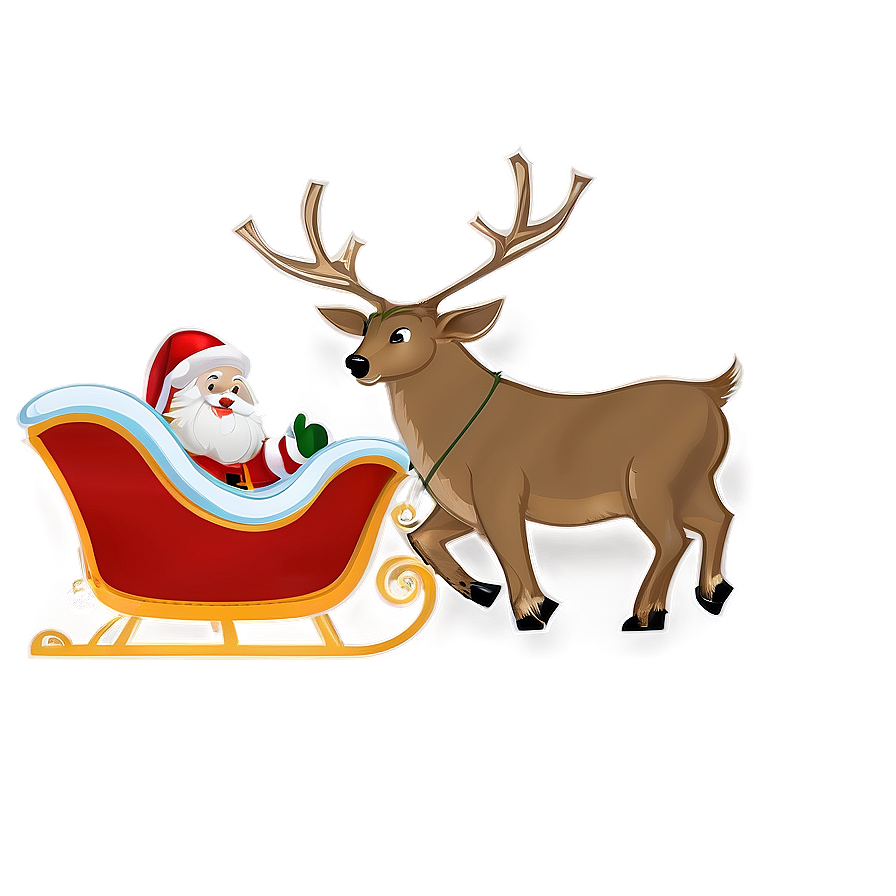 Santa Claus Sleigh Png Ahy