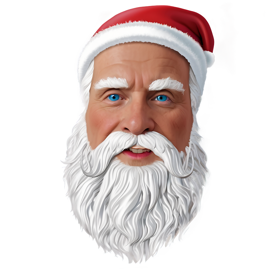 Santa Face Png 05042024